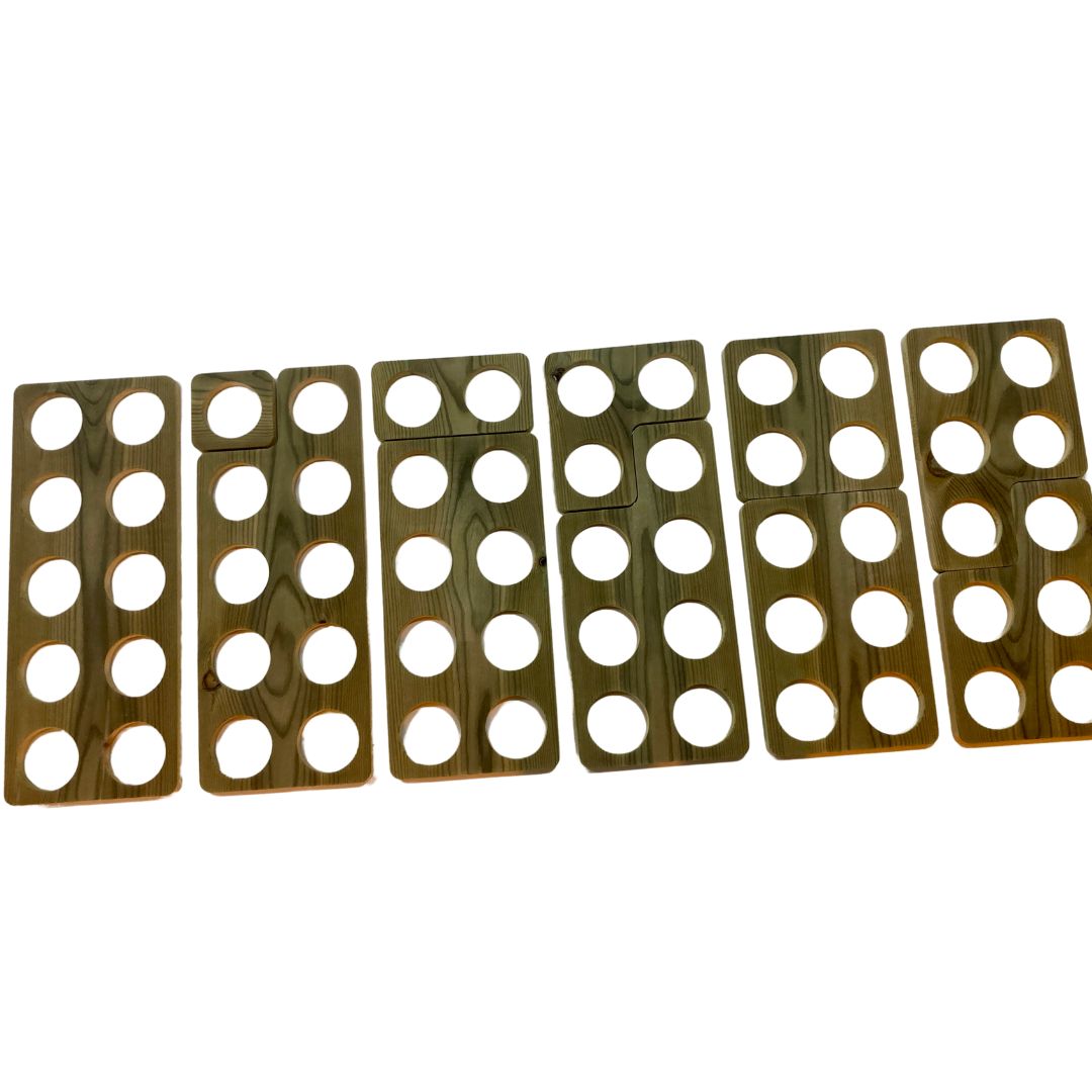 Outdoor Wooden Number Shapes