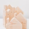 Wooden Small World Houses