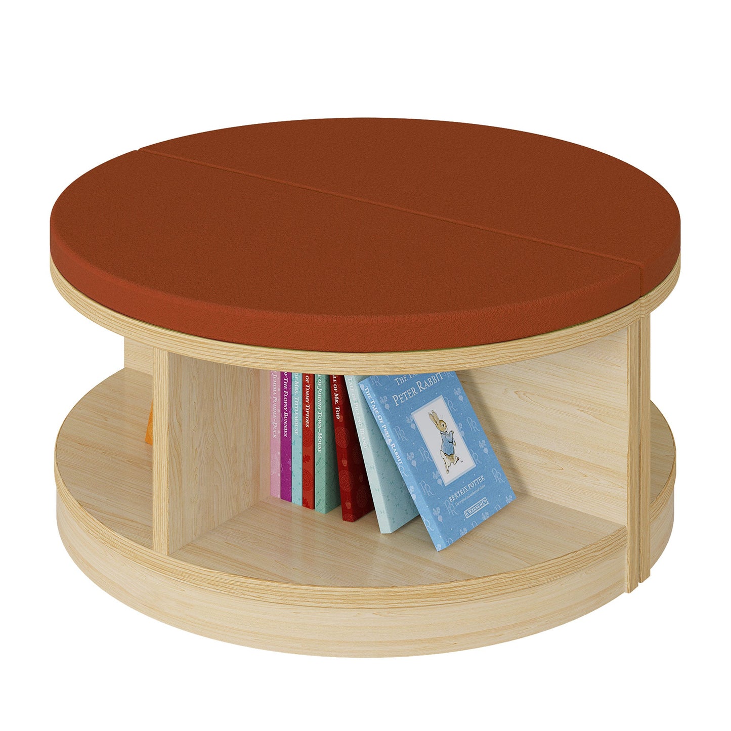 Large Round Reading Seat with Storage - The Ministry of Outdoor Education