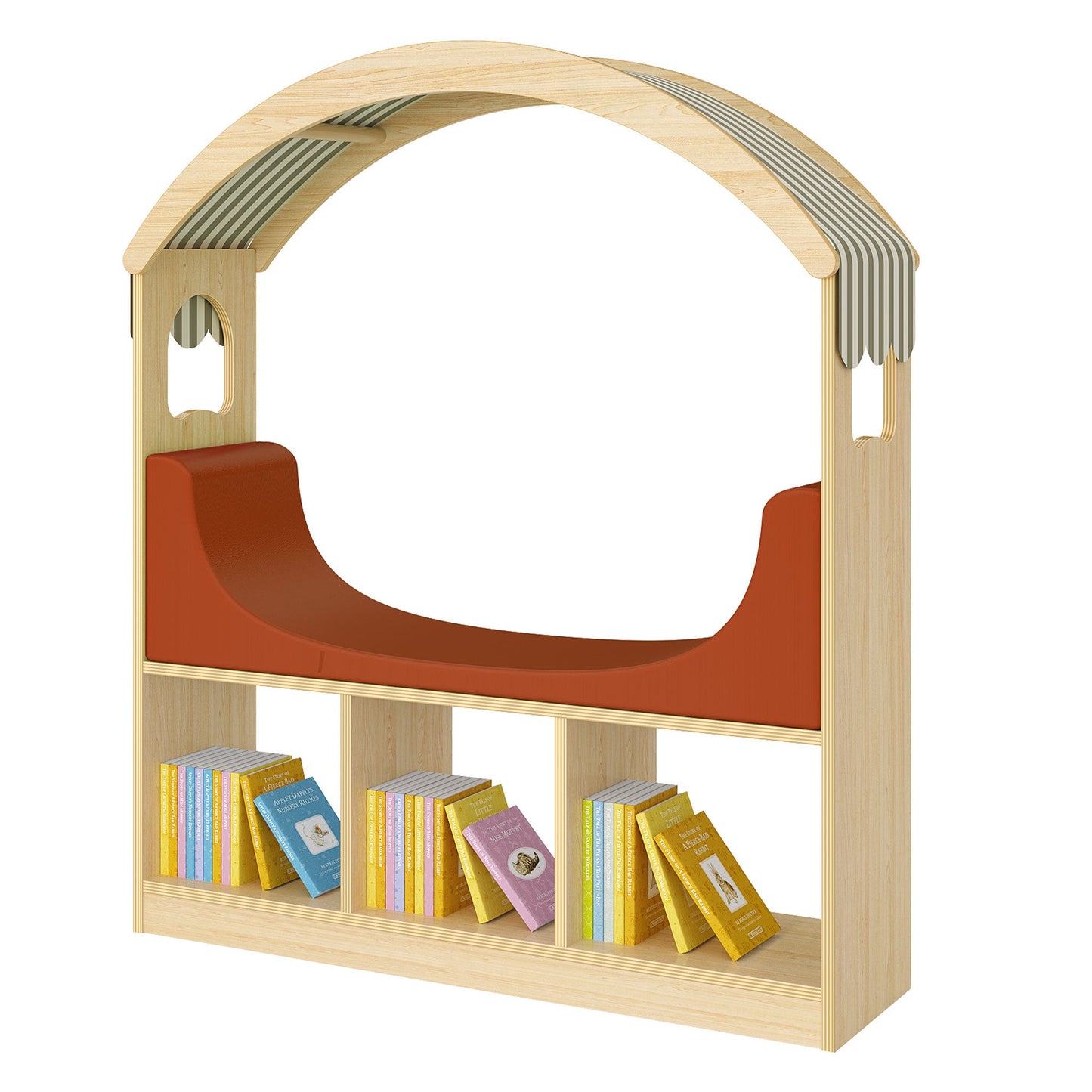 Reading Nook with Storage (Curved Roof) - The Ministry of Outdoor Education