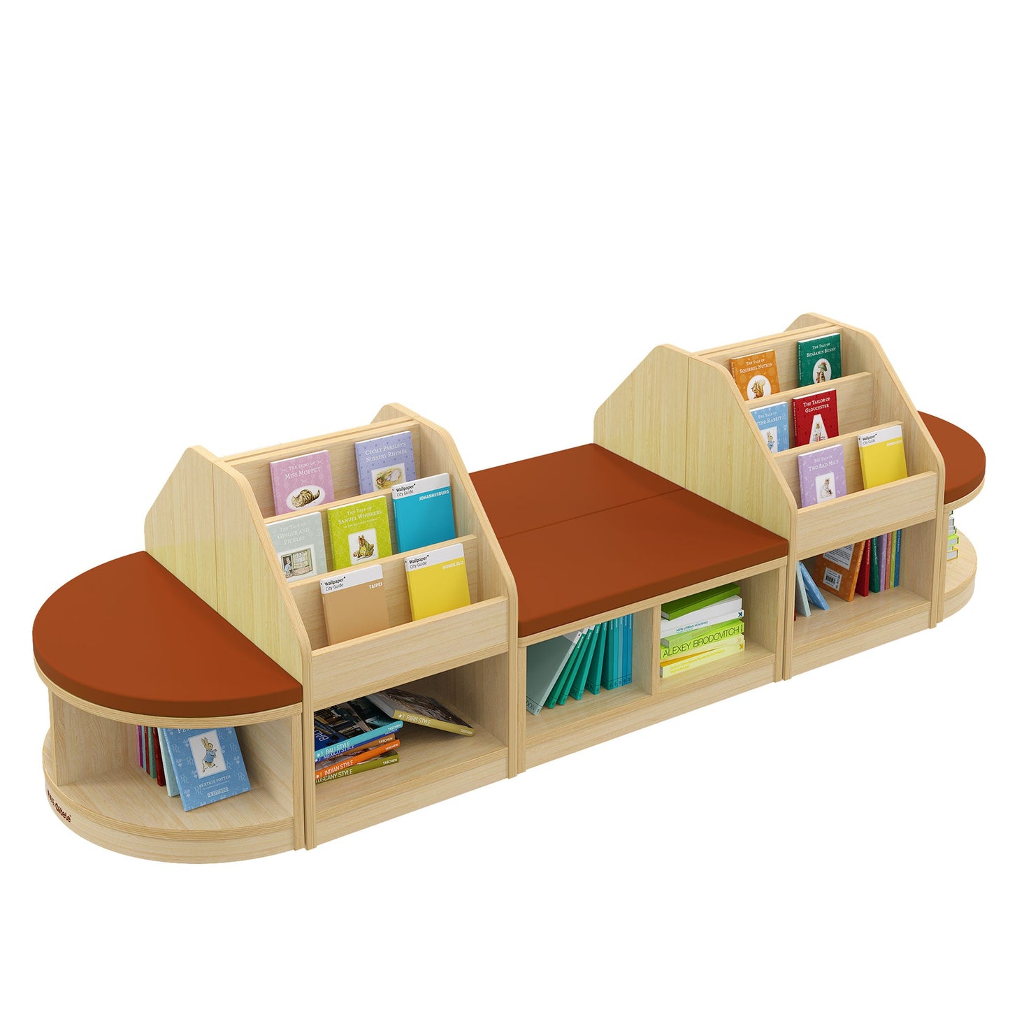 Double Reading Island with Storage - The Ministry of Outdoor Education