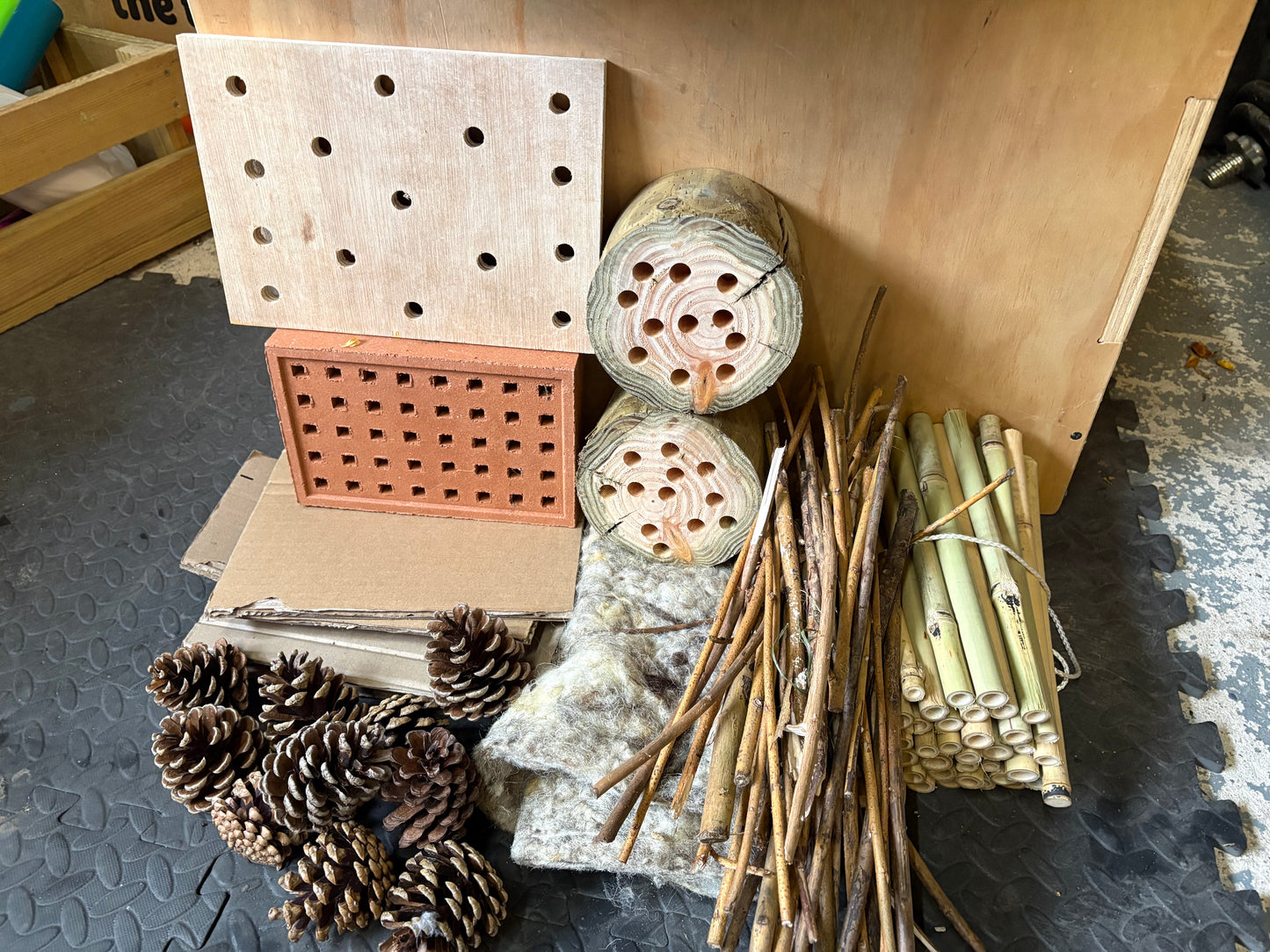 Wooden Bug House