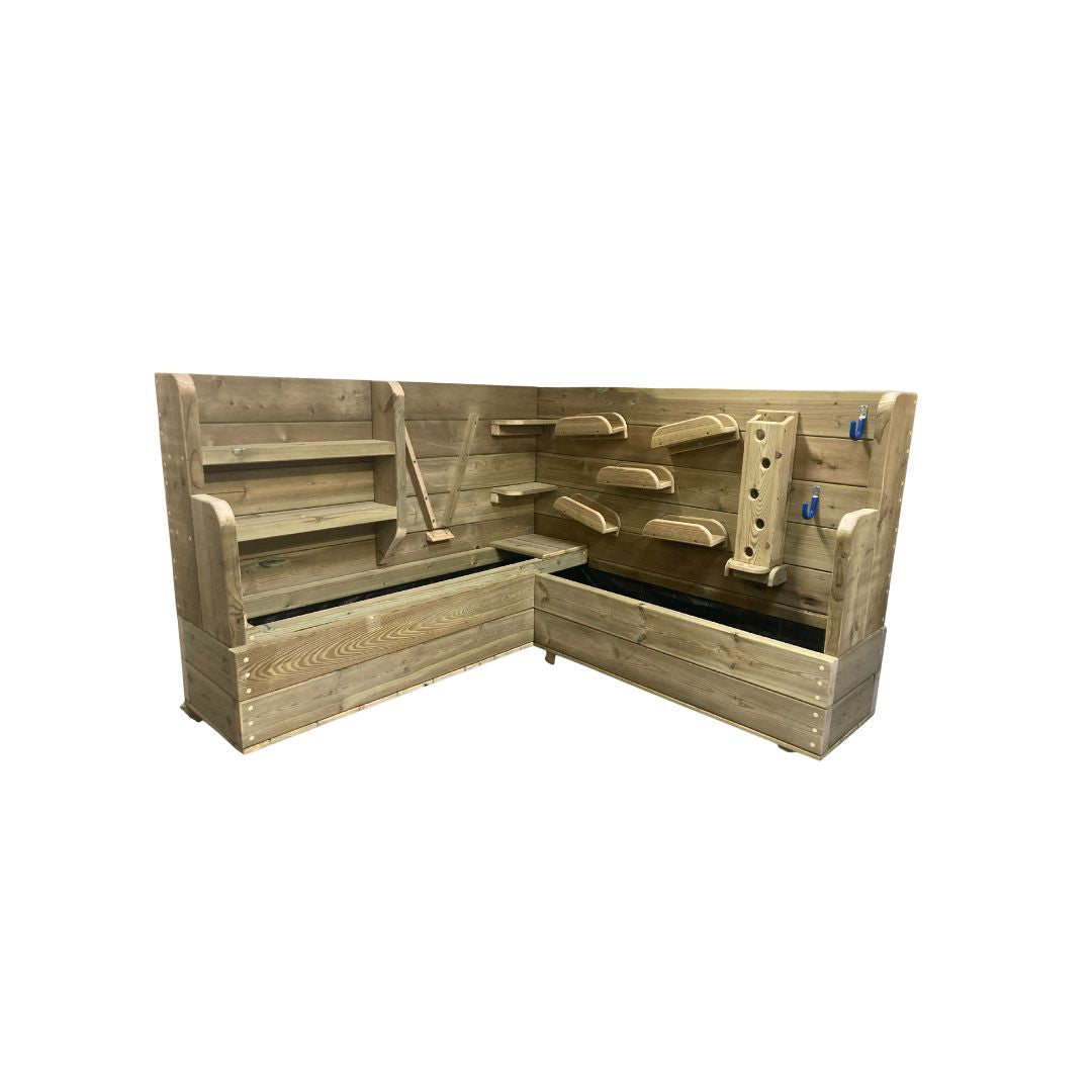 Sand Play Wall and Sandpit