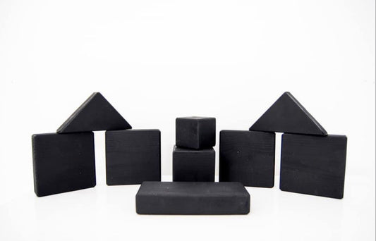 Montessori Chalkboard Building Block  Set