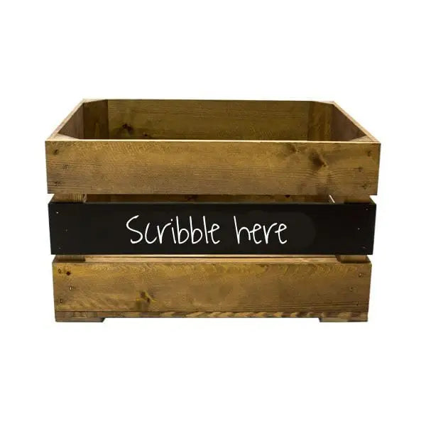 Rustic Brown Crate