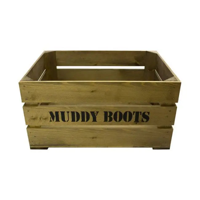 Rustic Brown Crate