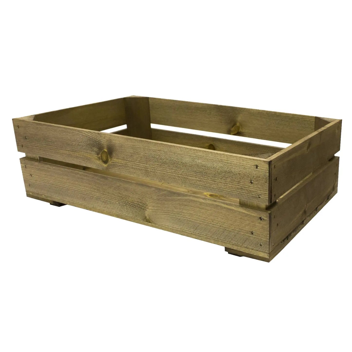 Rustic Brown Crate