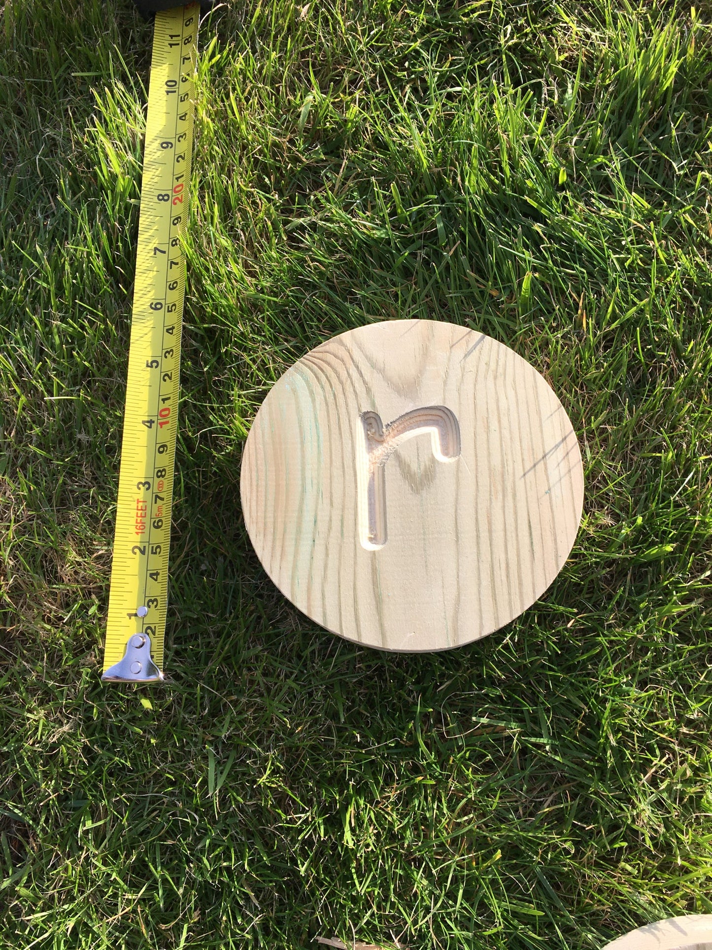 Wooden Alphabet Discs Lower Case