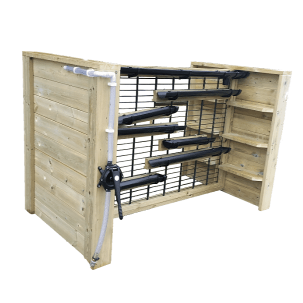 H Shaped Water Play Wall