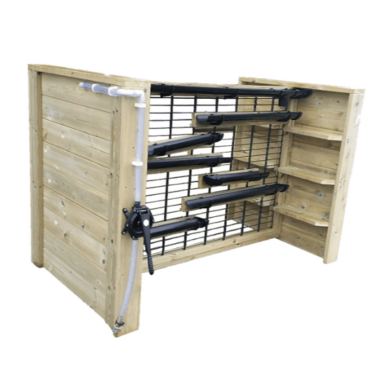 H Shaped Water Play Wall