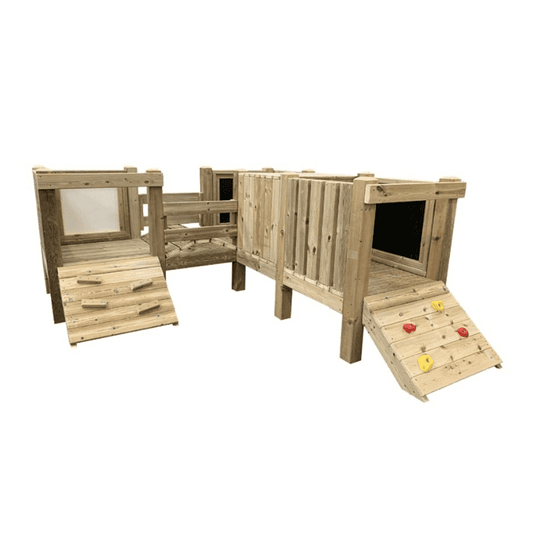 Large Wooden Adventure Unit