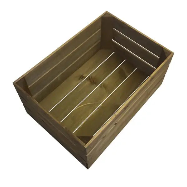 Rustic Brown Crate