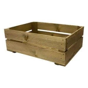 Rustic Brown Crate
