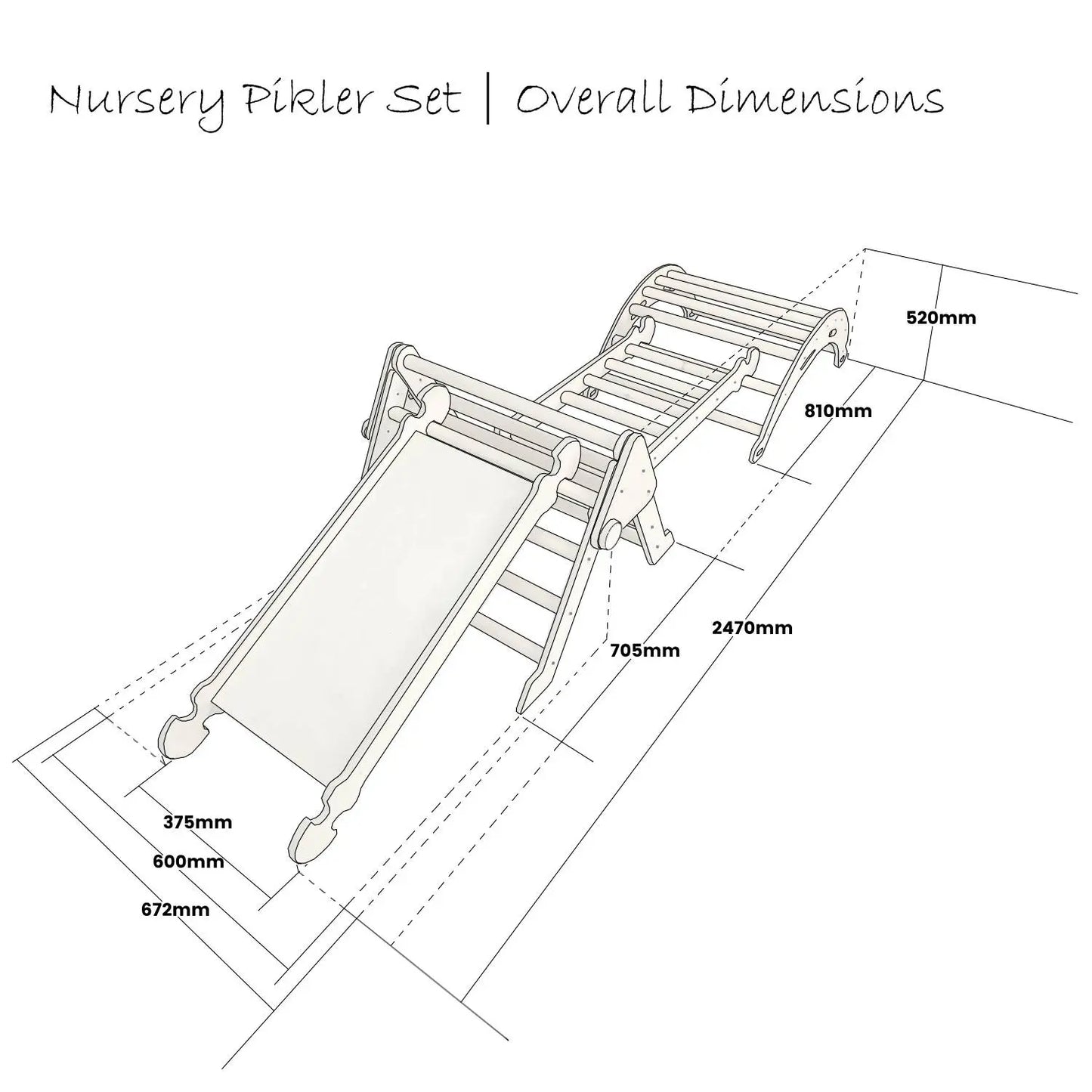 Pikler Climbing Set Nursery