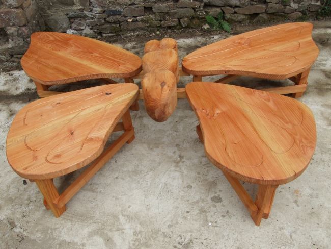 Wooden Butterfly Playground Sculpture
