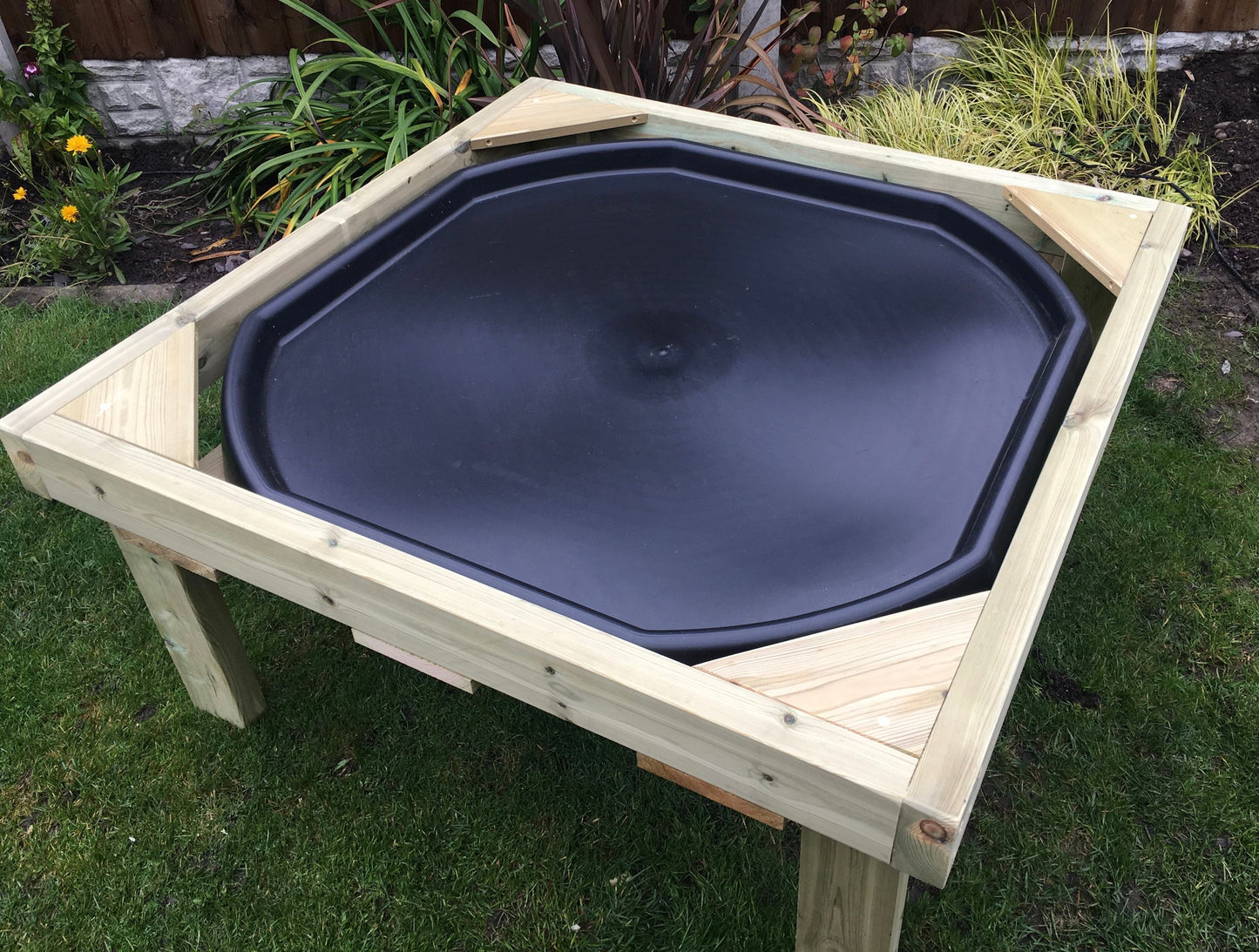 Wooden Tuff Tray Stand - Includes Tray