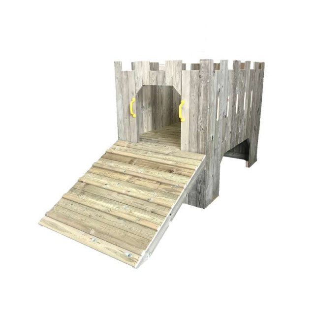 Children's Wooden Play Fort