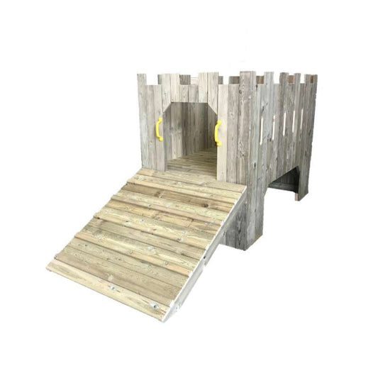 Children's Wooden Play Fort
