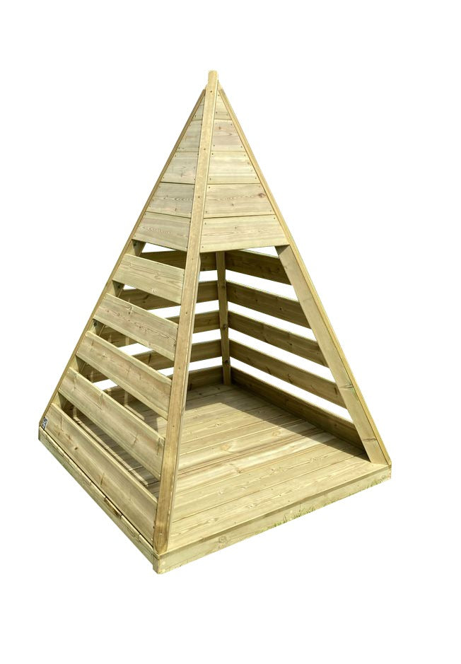 Outdoor Wooden Playground Teepee
