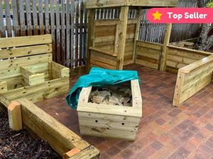 Wooden Play  Skip And Blocks