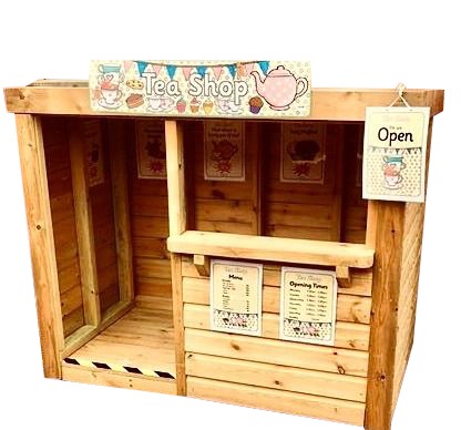 Outdoor Wooden Role Play Shop