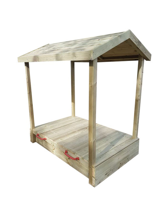 Wooden Sandpit Shelter