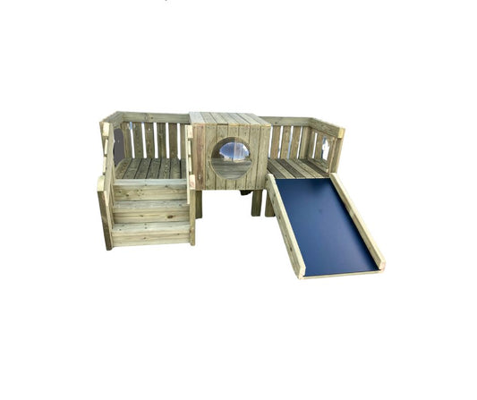 Wooden Climbing Unit