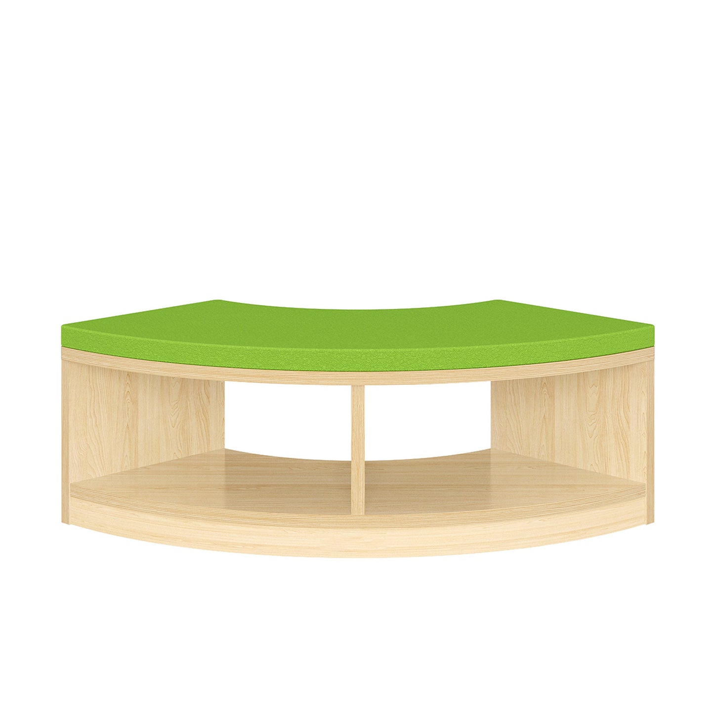 Curved Reading Bench with Storage  - The Ministry of Outdoor Education