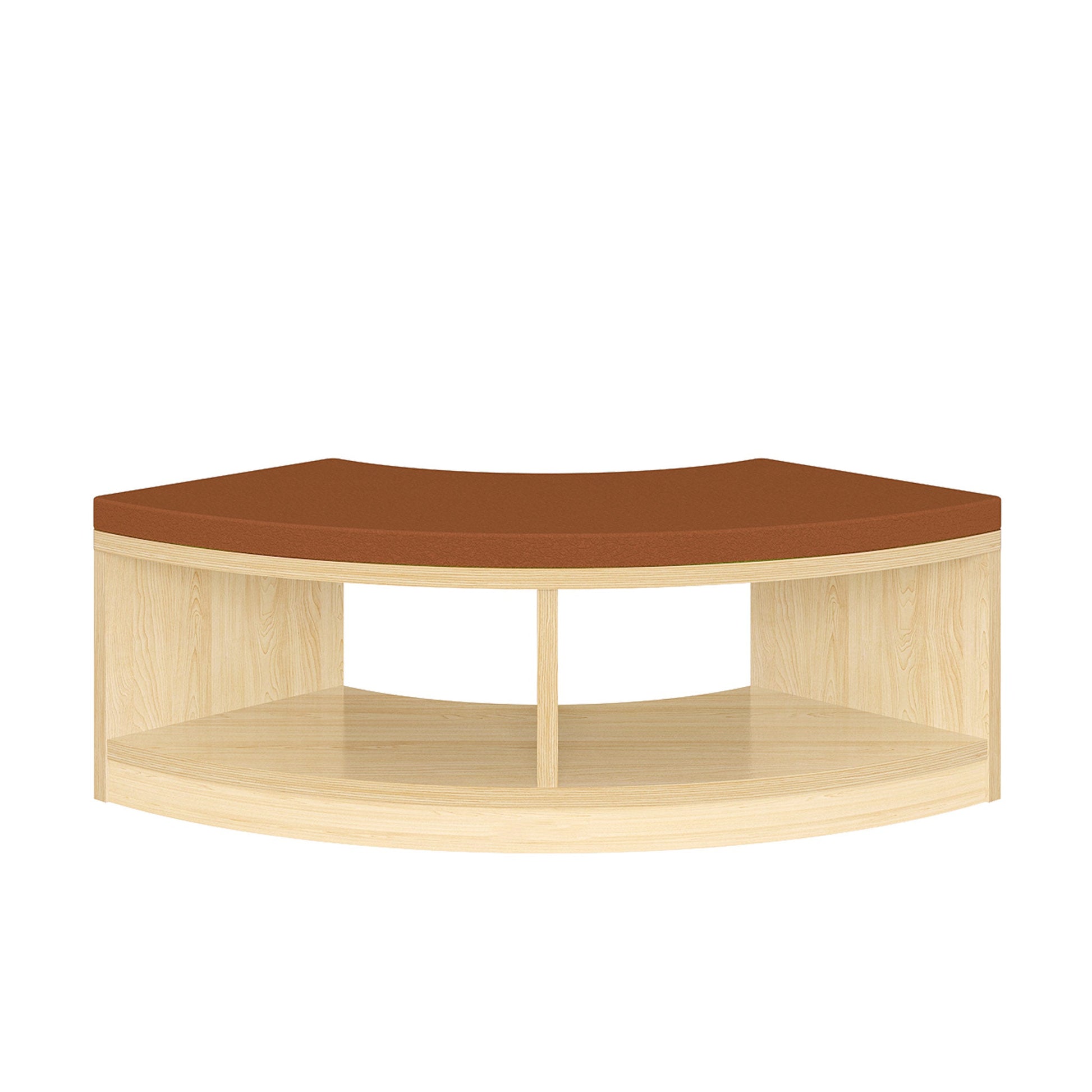 Curved Reading Bench with Storage  - The Ministry of Outdoor Education