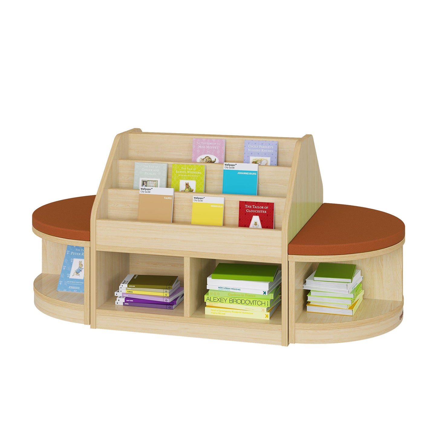 Reading Island with Storage  - The Ministry of Outdoor Education