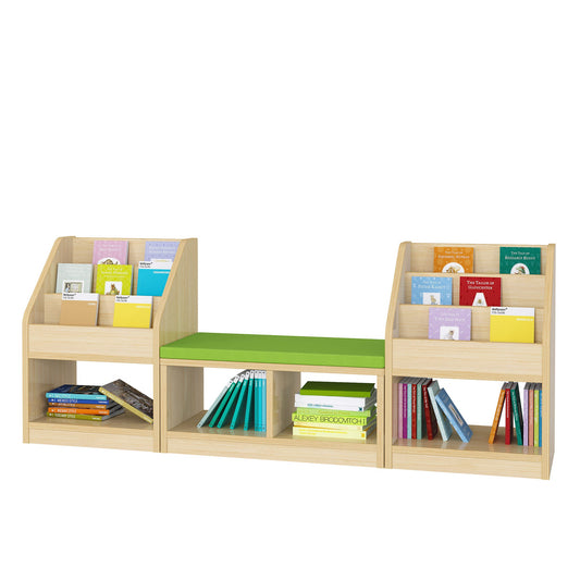 Double Book Display Unit with Reading Bench  - The Ministry of Outdoor Education