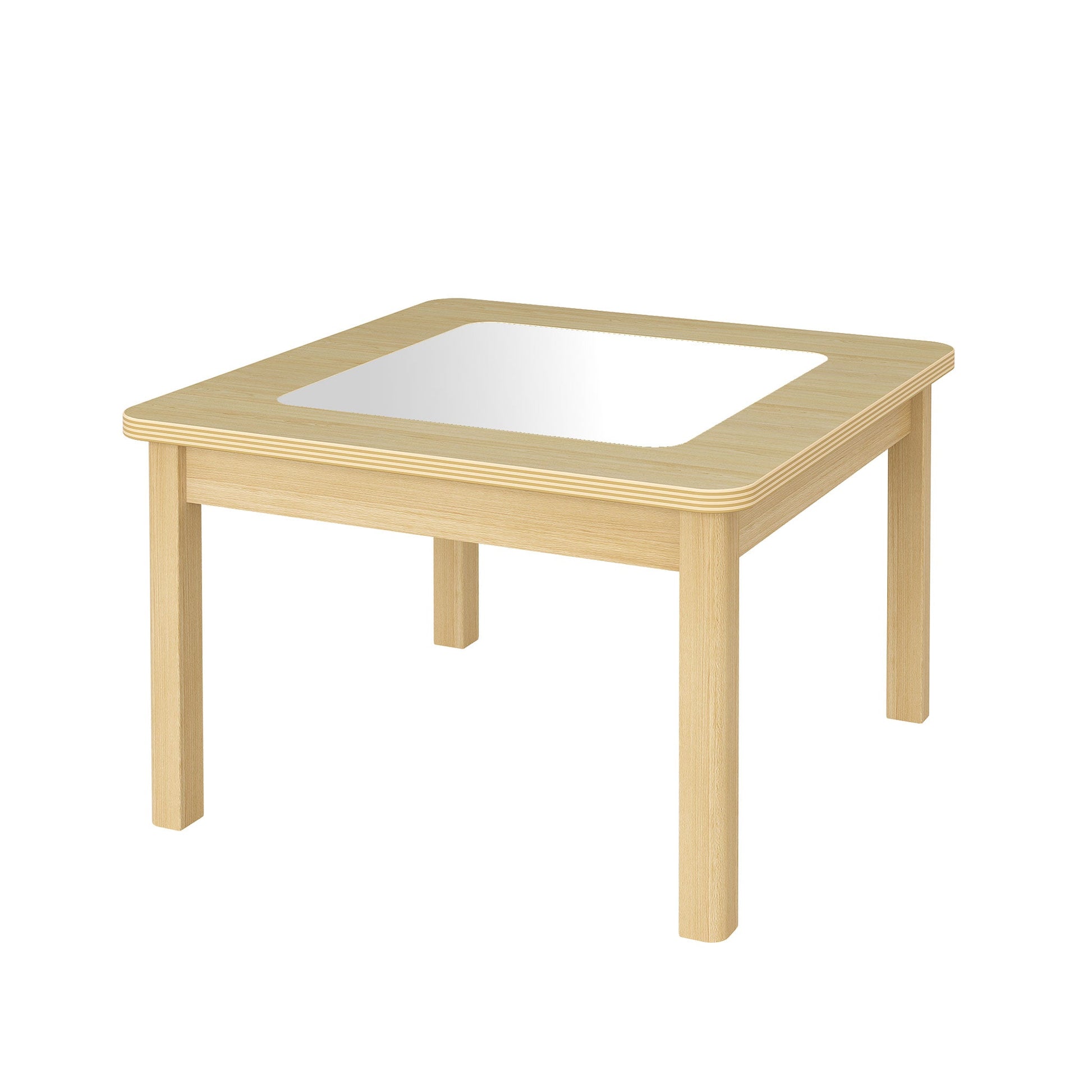 Discovery Table with Mirrored Top (Square)  - The Ministry of Outdoor Education