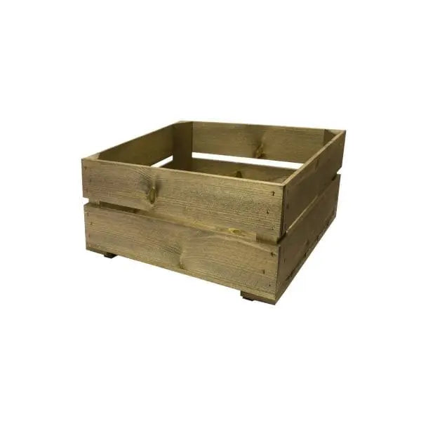 Rustic Brown Crate